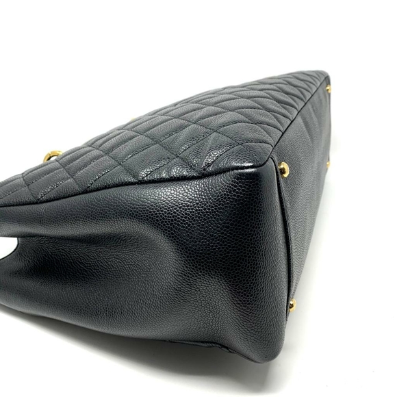 100% Auth Chanel Caviar Grand Shopping XL Tote Bag - Picture 10 of 15